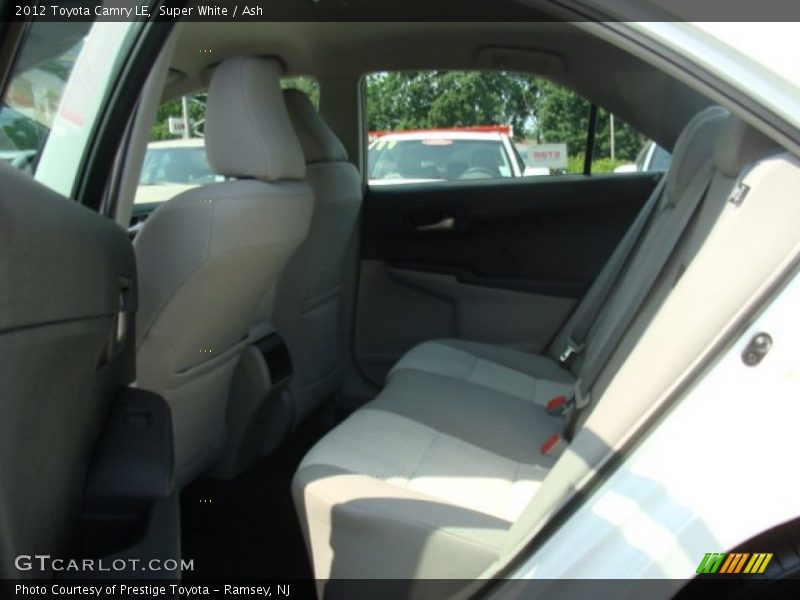 Super White / Ash 2012 Toyota Camry LE