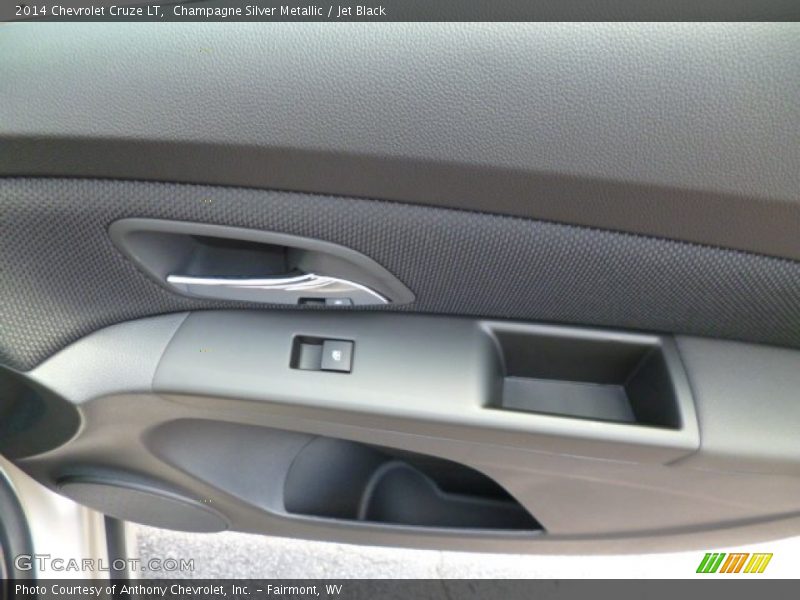 Champagne Silver Metallic / Jet Black 2014 Chevrolet Cruze LT