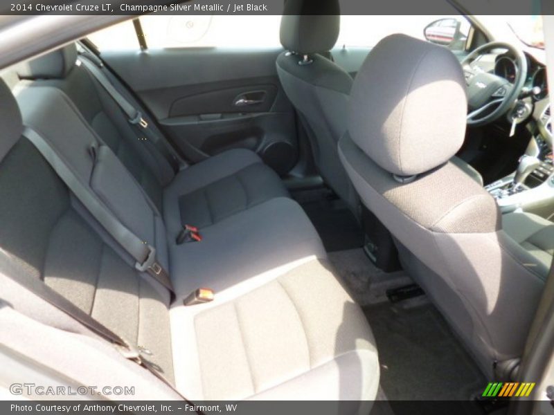 Champagne Silver Metallic / Jet Black 2014 Chevrolet Cruze LT