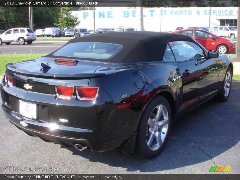 Black / Black 2013 Chevrolet Camaro LT Convertible