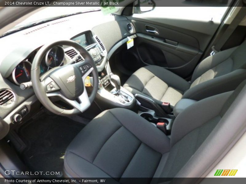 Jet Black Interior - 2014 Cruze LT 
