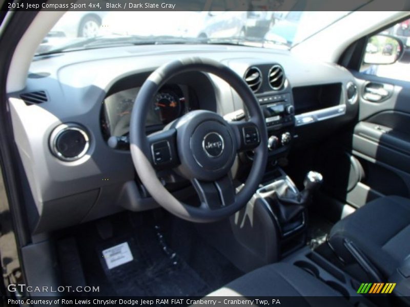 Black / Dark Slate Gray 2014 Jeep Compass Sport 4x4
