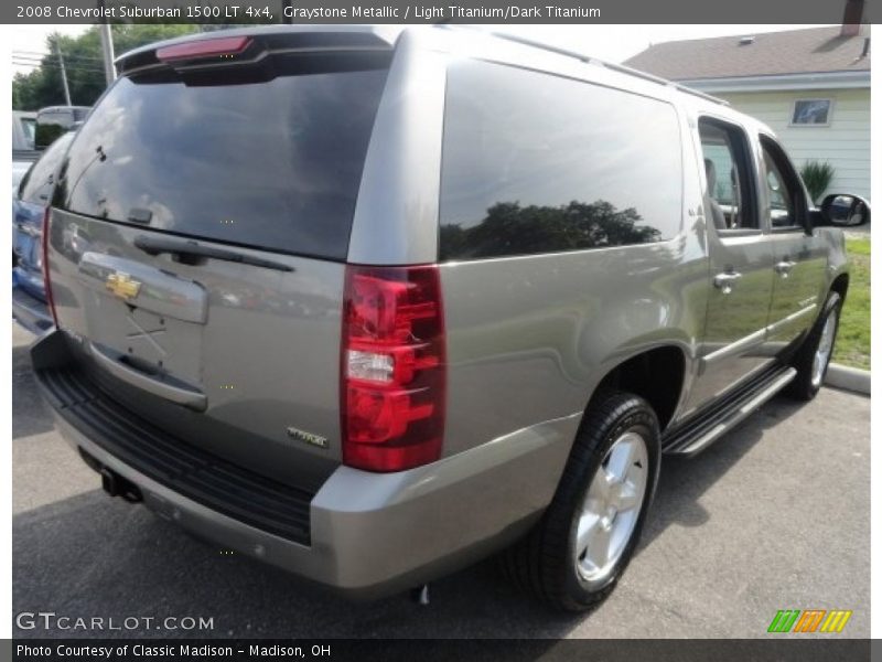 Graystone Metallic / Light Titanium/Dark Titanium 2008 Chevrolet Suburban 1500 LT 4x4