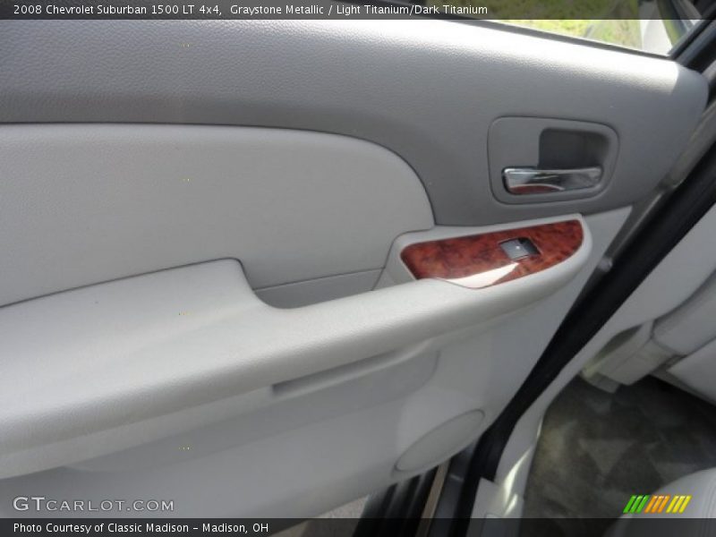 Graystone Metallic / Light Titanium/Dark Titanium 2008 Chevrolet Suburban 1500 LT 4x4