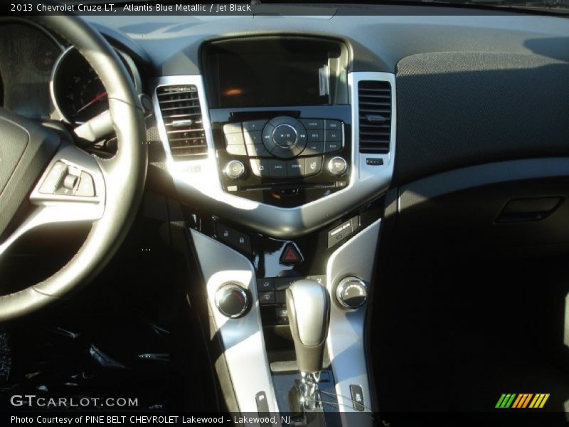 Atlantis Blue Metallic / Jet Black 2013 Chevrolet Cruze LT