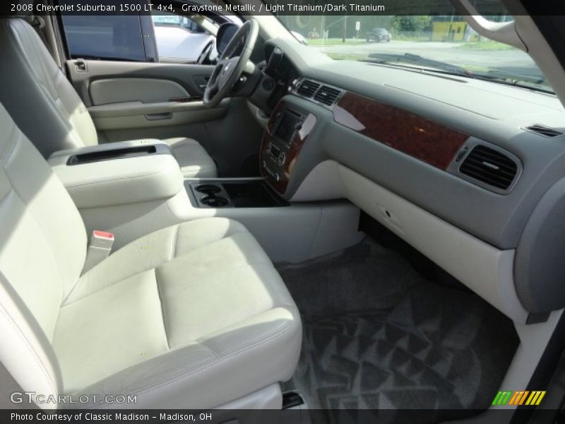Graystone Metallic / Light Titanium/Dark Titanium 2008 Chevrolet Suburban 1500 LT 4x4