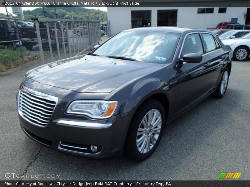 Granite Crystal Metallic / Black/Light Frost Beige 2013 Chrysler 300 AWD