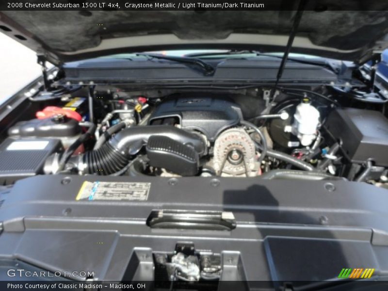 Graystone Metallic / Light Titanium/Dark Titanium 2008 Chevrolet Suburban 1500 LT 4x4