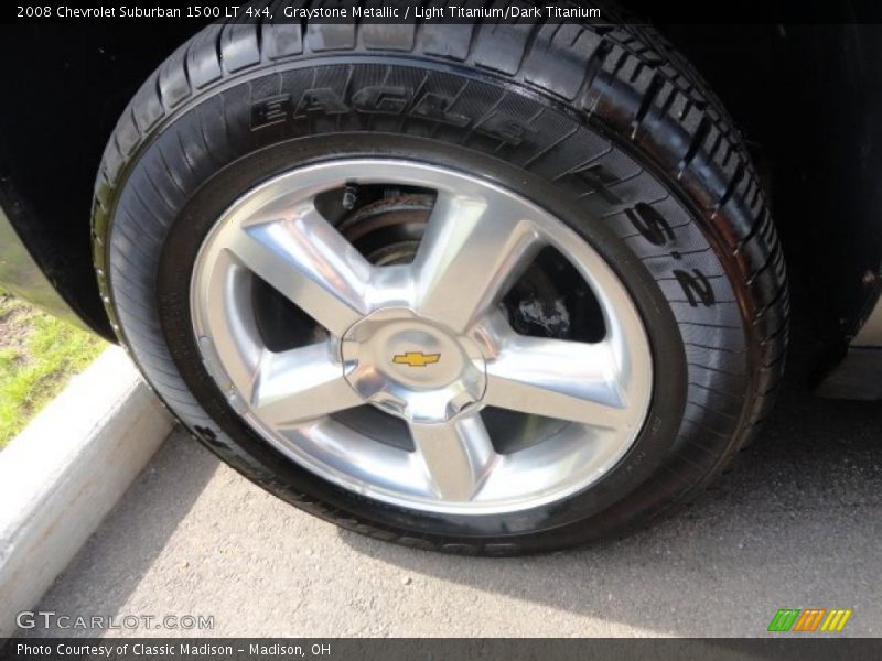 Graystone Metallic / Light Titanium/Dark Titanium 2008 Chevrolet Suburban 1500 LT 4x4