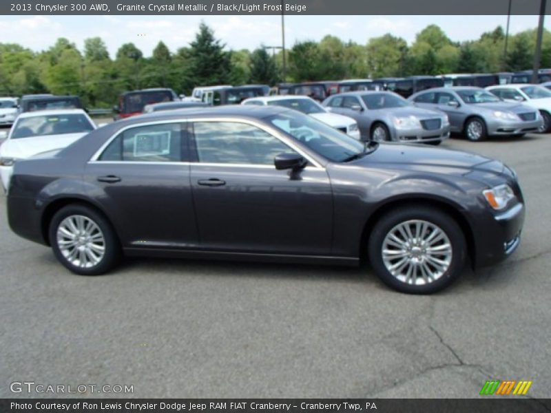 Granite Crystal Metallic / Black/Light Frost Beige 2013 Chrysler 300 AWD