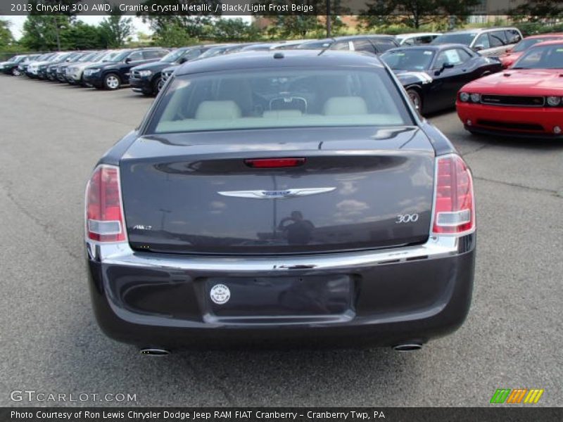 Granite Crystal Metallic / Black/Light Frost Beige 2013 Chrysler 300 AWD