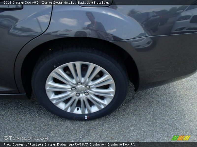 Granite Crystal Metallic / Black/Light Frost Beige 2013 Chrysler 300 AWD