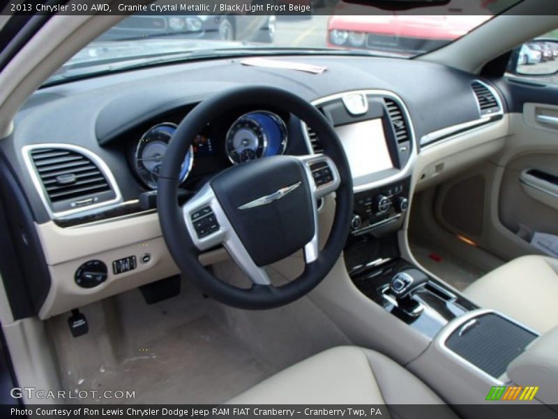 Granite Crystal Metallic / Black/Light Frost Beige 2013 Chrysler 300 AWD