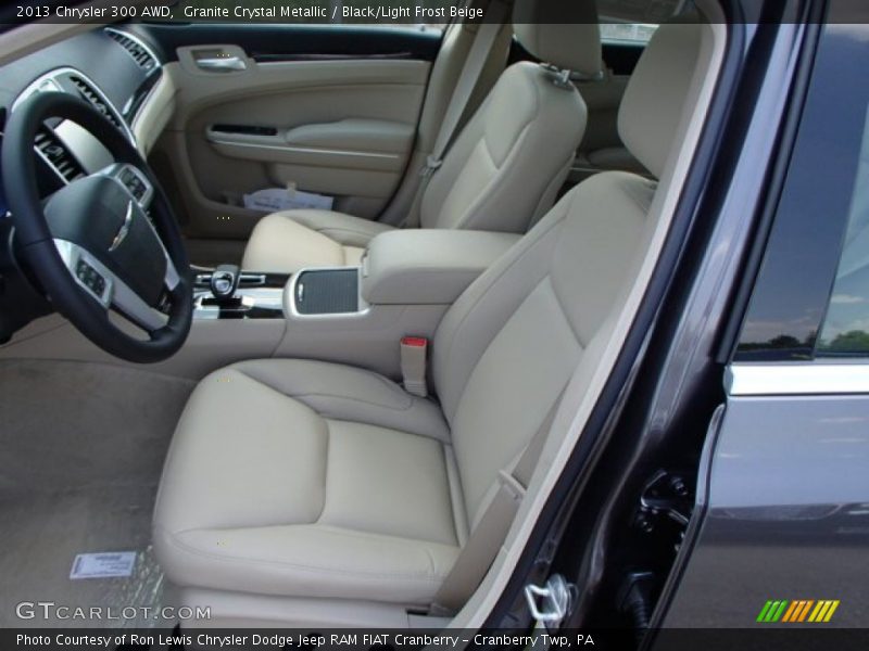 Granite Crystal Metallic / Black/Light Frost Beige 2013 Chrysler 300 AWD