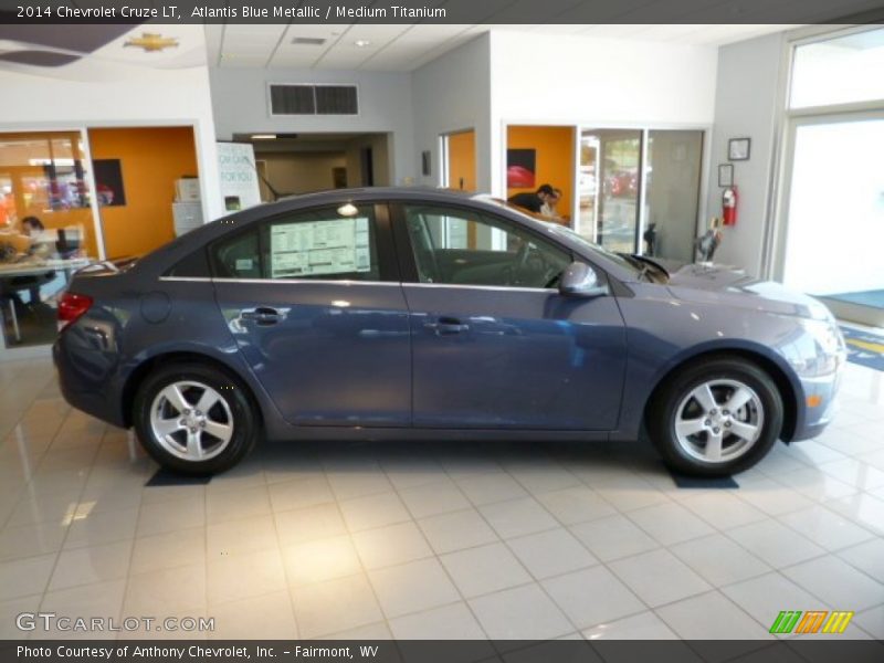 2014 Cruze LT Atlantis Blue Metallic