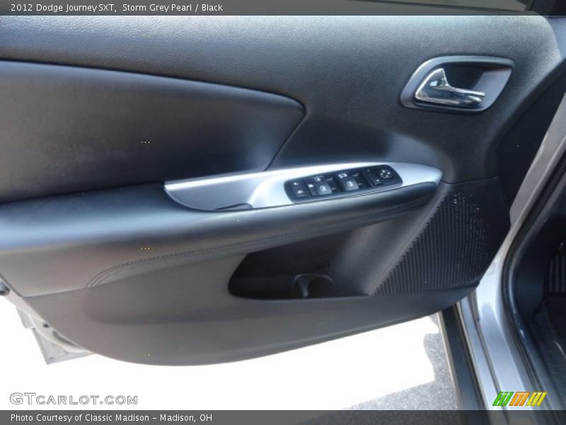 Storm Grey Pearl / Black 2012 Dodge Journey SXT