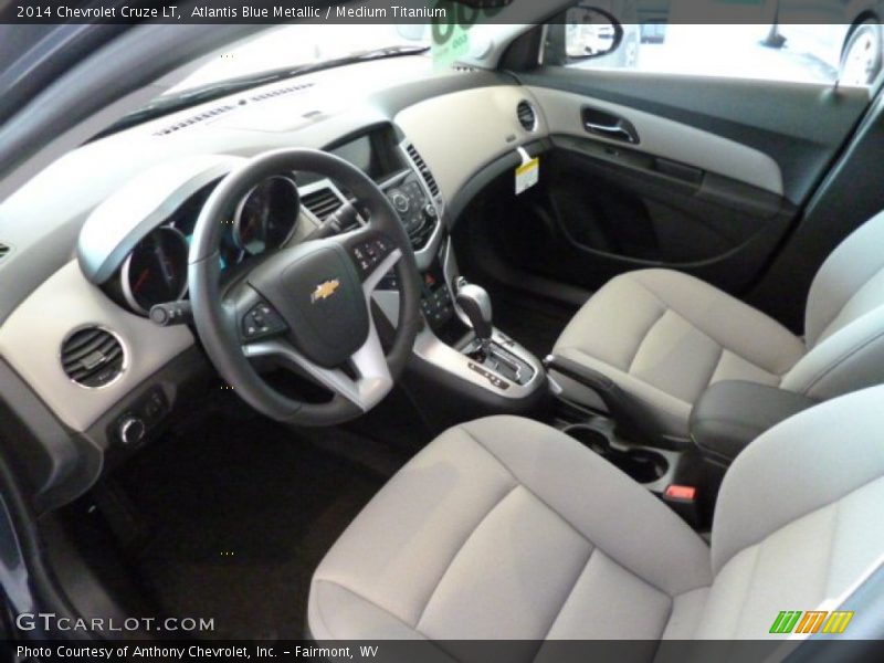 Medium Titanium Interior - 2014 Cruze LT 