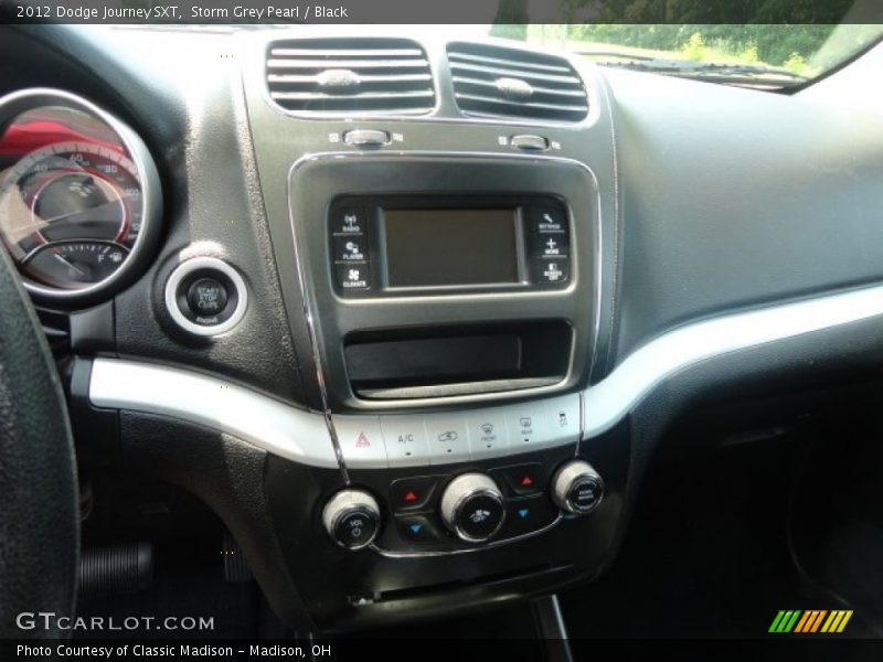 Storm Grey Pearl / Black 2012 Dodge Journey SXT