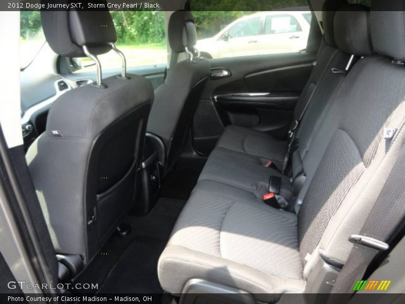 Storm Grey Pearl / Black 2012 Dodge Journey SXT