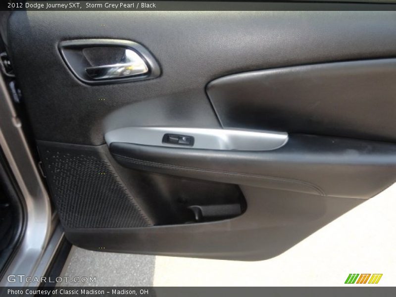 Storm Grey Pearl / Black 2012 Dodge Journey SXT