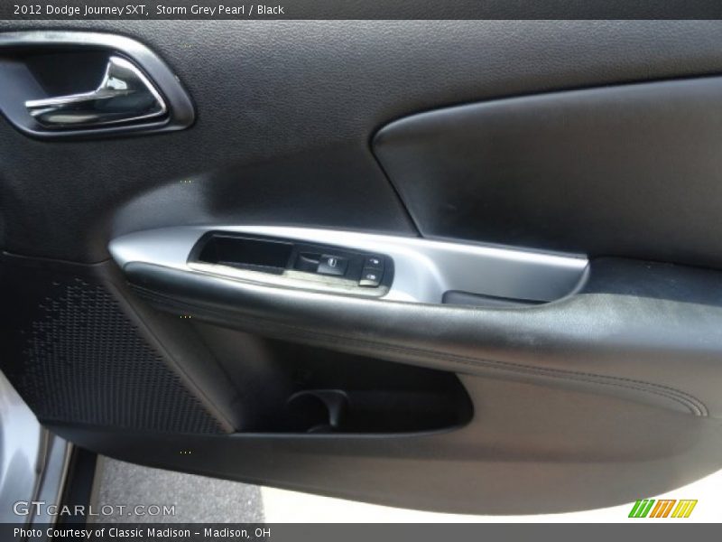Storm Grey Pearl / Black 2012 Dodge Journey SXT
