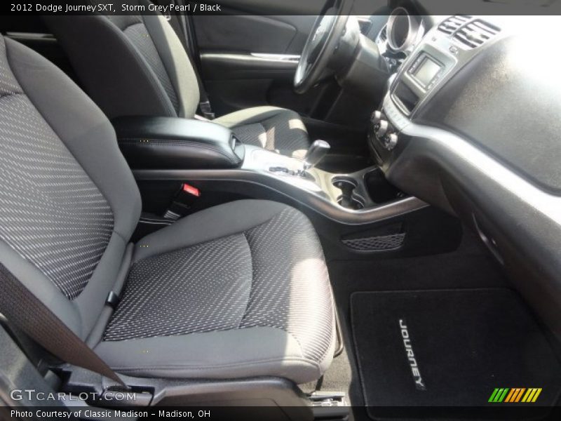 Storm Grey Pearl / Black 2012 Dodge Journey SXT