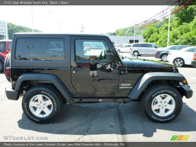 Black / Black 2013 Jeep Wrangler Sport 4x4
