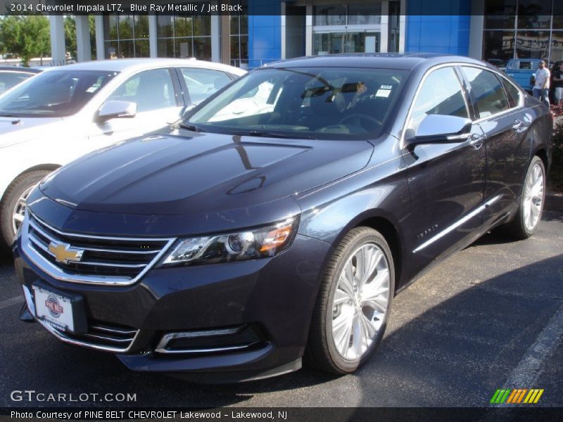 Blue Ray Metallic / Jet Black 2014 Chevrolet Impala LTZ