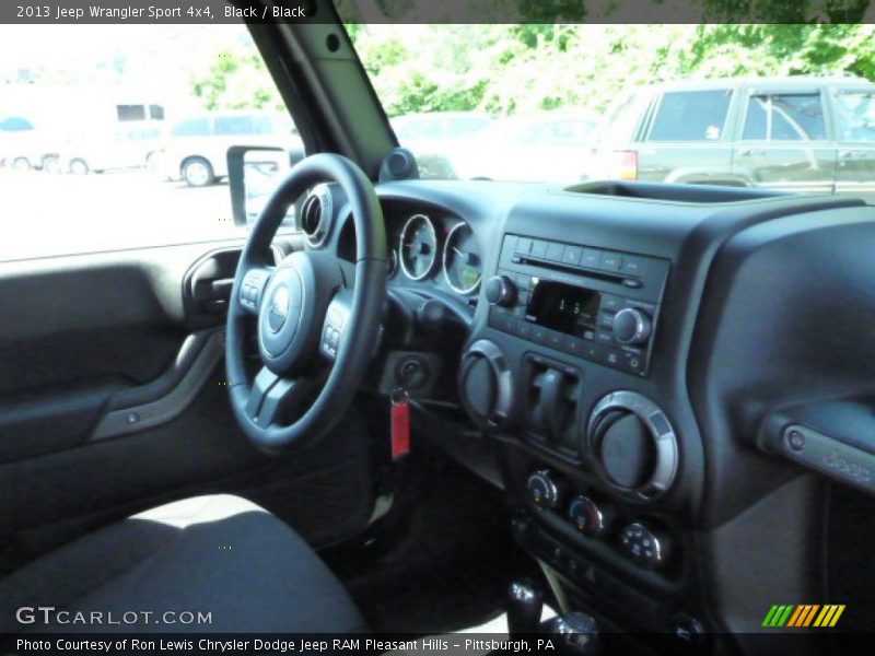 Black / Black 2013 Jeep Wrangler Sport 4x4