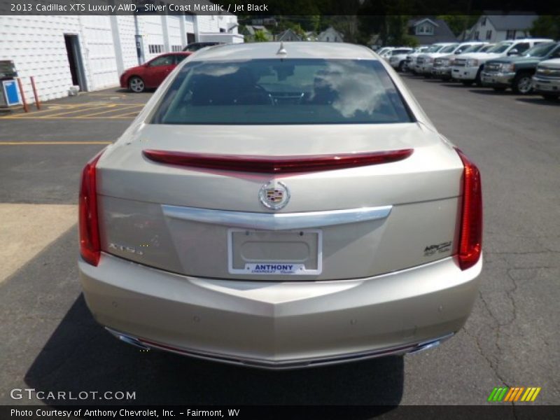 Silver Coast Metallic / Jet Black 2013 Cadillac XTS Luxury AWD