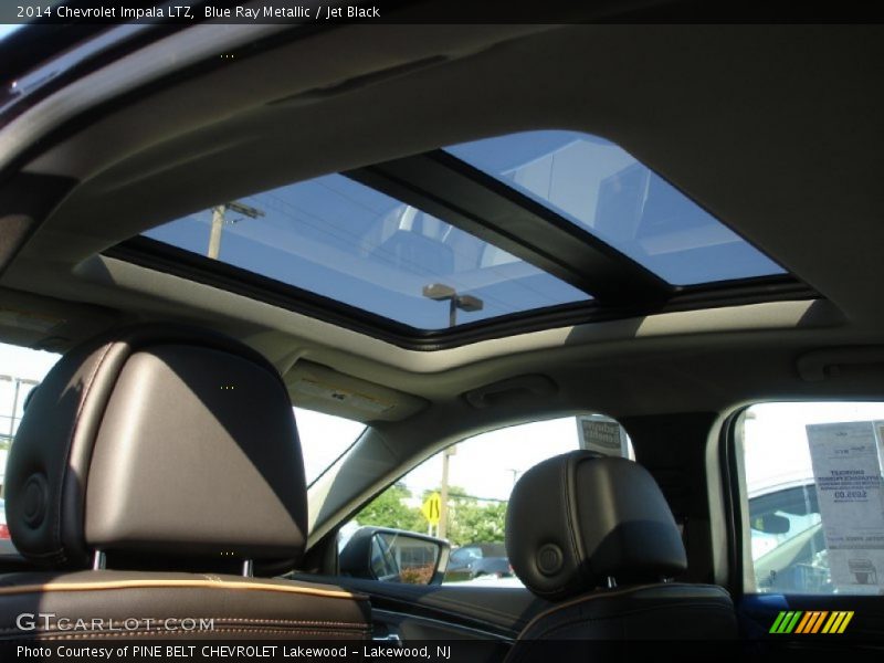 Blue Ray Metallic / Jet Black 2014 Chevrolet Impala LTZ