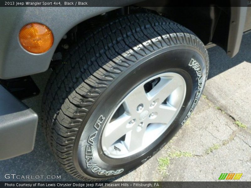 Black / Black 2013 Jeep Wrangler Sport 4x4