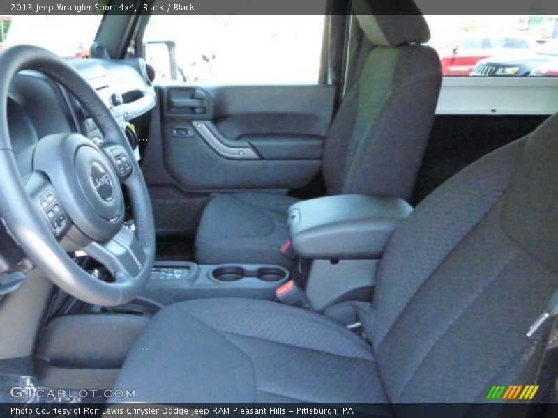 Black / Black 2013 Jeep Wrangler Sport 4x4