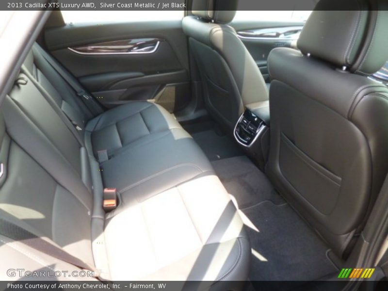 Silver Coast Metallic / Jet Black 2013 Cadillac XTS Luxury AWD