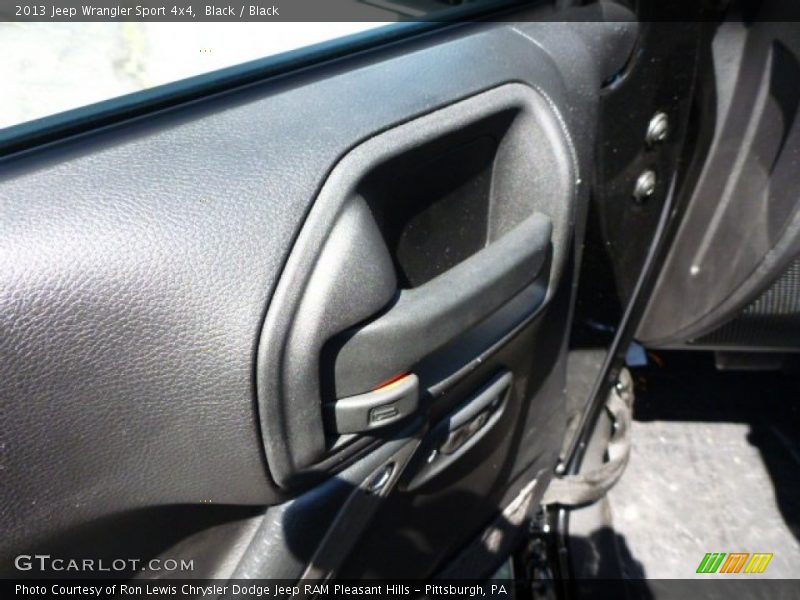 Black / Black 2013 Jeep Wrangler Sport 4x4