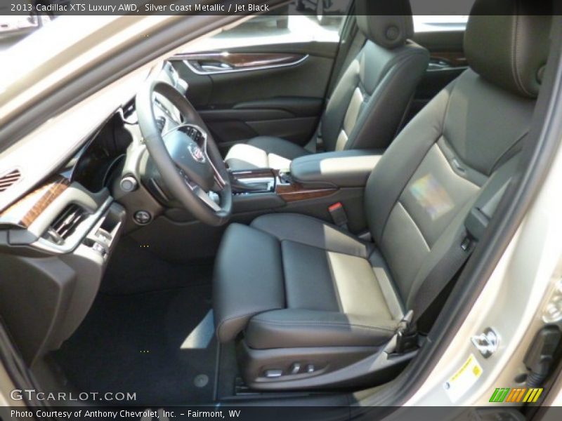 Silver Coast Metallic / Jet Black 2013 Cadillac XTS Luxury AWD