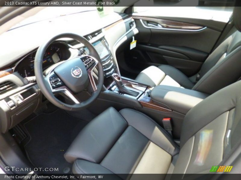 Silver Coast Metallic / Jet Black 2013 Cadillac XTS Luxury AWD