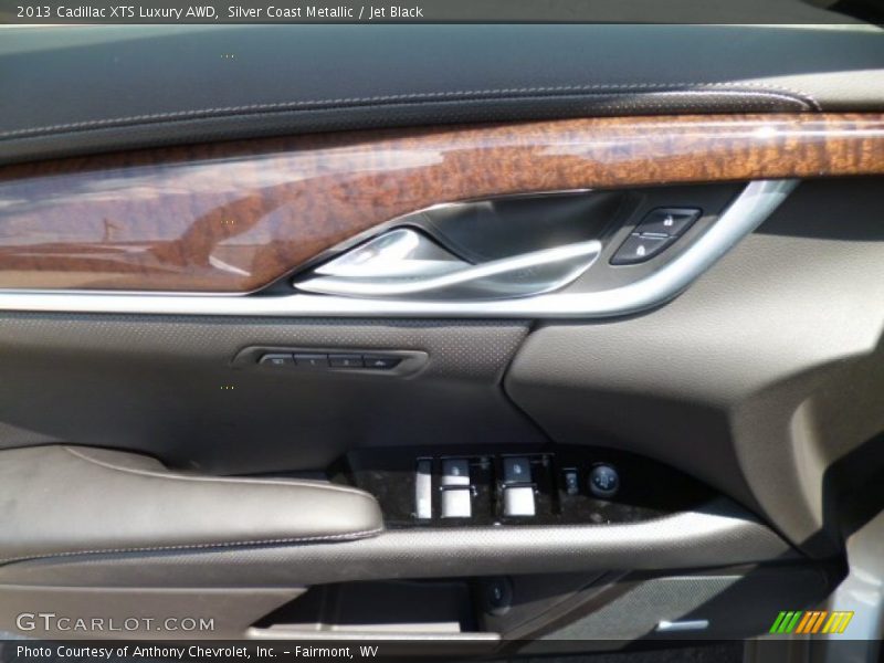 Silver Coast Metallic / Jet Black 2013 Cadillac XTS Luxury AWD