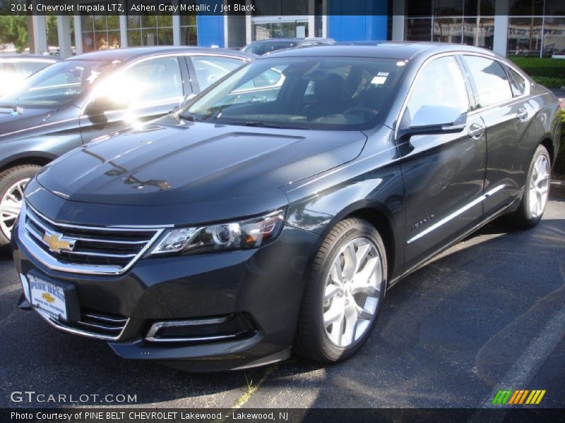 Ashen Gray Metallic / Jet Black 2014 Chevrolet Impala LTZ