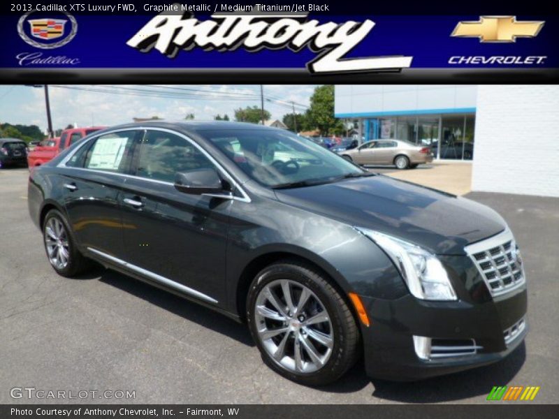 Graphite Metallic / Medium Titanium/Jet Black 2013 Cadillac XTS Luxury FWD