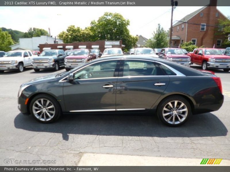 Graphite Metallic / Medium Titanium/Jet Black 2013 Cadillac XTS Luxury FWD