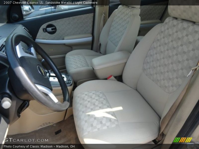 Sandstone Metallic / Light Cashmere 2007 Chevrolet Equinox LS
