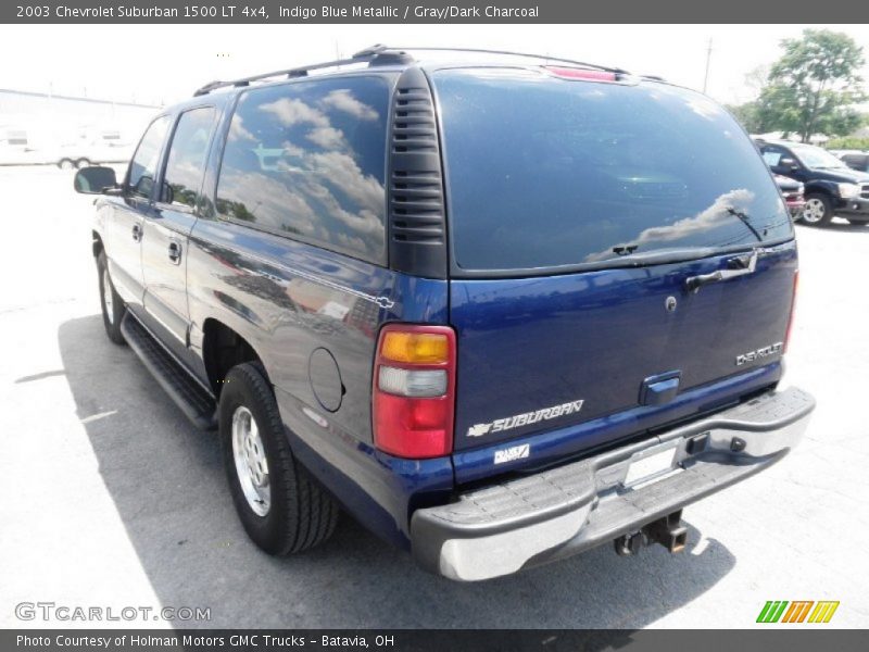 Indigo Blue Metallic / Gray/Dark Charcoal 2003 Chevrolet Suburban 1500 LT 4x4