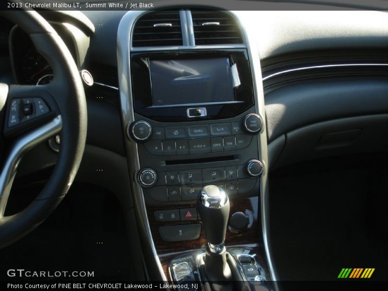 Summit White / Jet Black 2013 Chevrolet Malibu LT