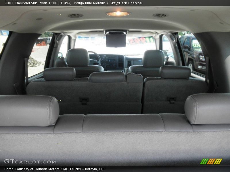 Indigo Blue Metallic / Gray/Dark Charcoal 2003 Chevrolet Suburban 1500 LT 4x4