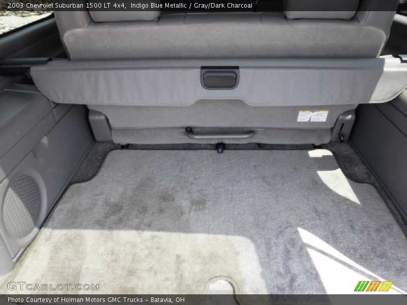 Indigo Blue Metallic / Gray/Dark Charcoal 2003 Chevrolet Suburban 1500 LT 4x4