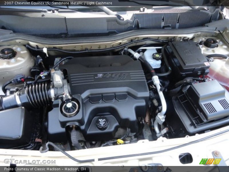 Sandstone Metallic / Light Cashmere 2007 Chevrolet Equinox LS