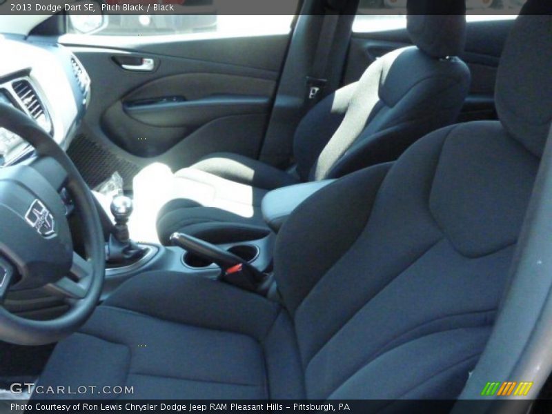 Pitch Black / Black 2013 Dodge Dart SE