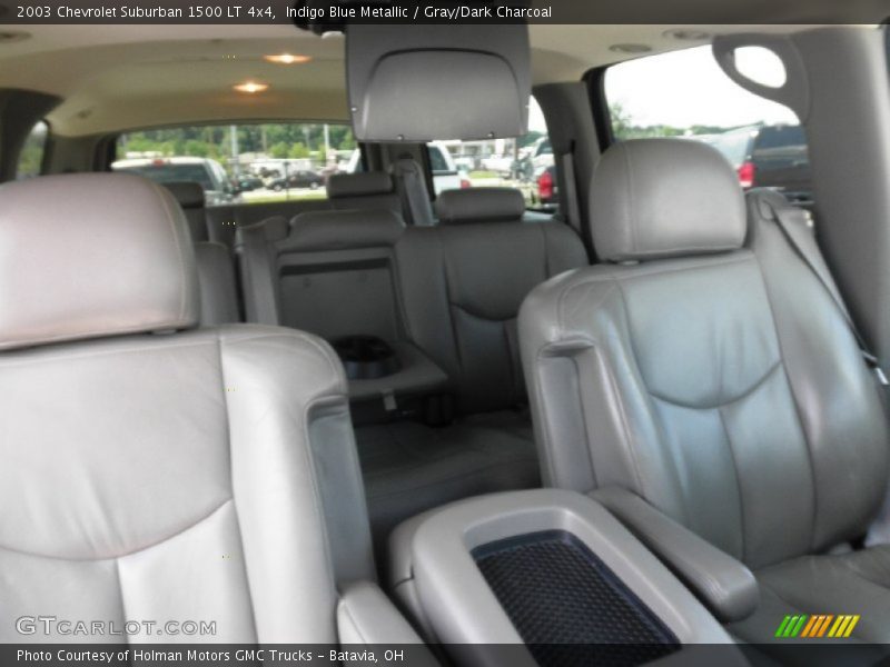 Indigo Blue Metallic / Gray/Dark Charcoal 2003 Chevrolet Suburban 1500 LT 4x4