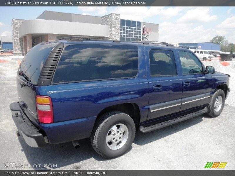 Indigo Blue Metallic / Gray/Dark Charcoal 2003 Chevrolet Suburban 1500 LT 4x4